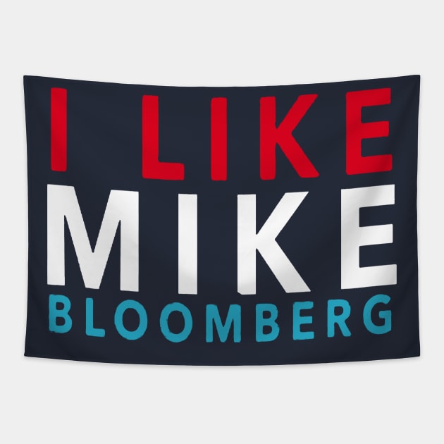 Mike Bloomberg Tapestry by psanchez