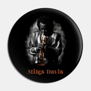 The Man Miles Davis Pin