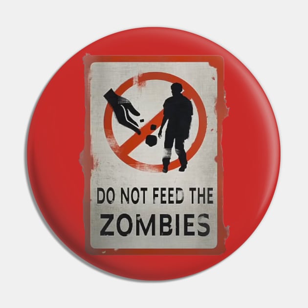 Resident Evil: Resistance - Do Not Feed Zombies Pin by Gekidami