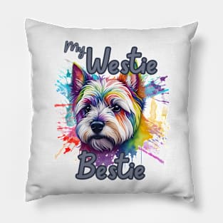 My Westie Bestie Pillow