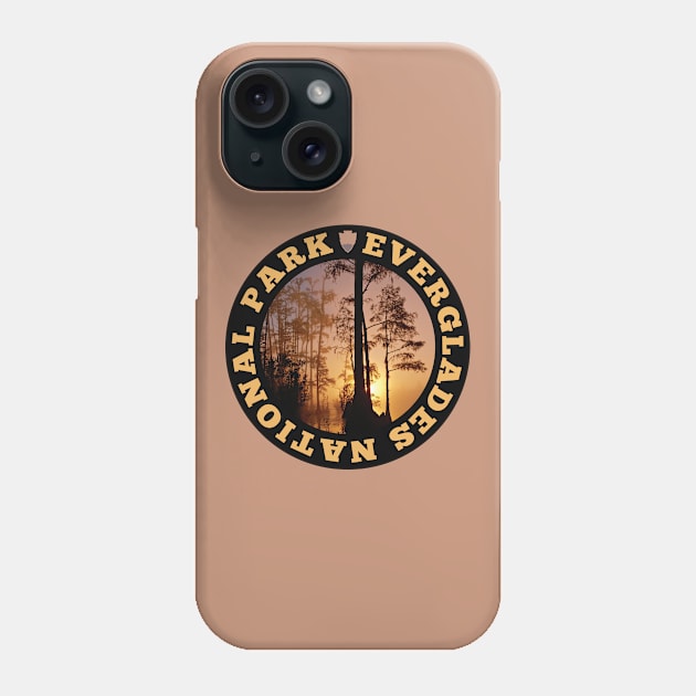 Everglades National Park circle Phone Case by nylebuss