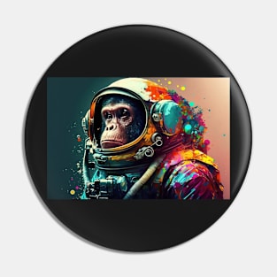 Space Monkey 001 Pin