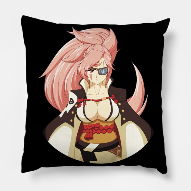 Guilty Gear - Baiken Pillow by KirbyAustria