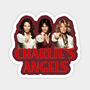 Charlie's Angels 1970s Tv Show Magnet