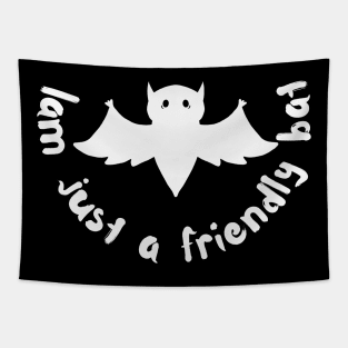 halloween friendly bat Tapestry
