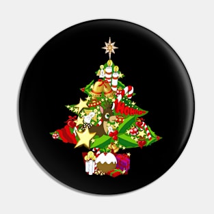 Christmas Tree - HoHoHo Pin