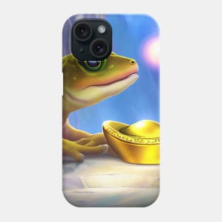 gecko night Phone Case