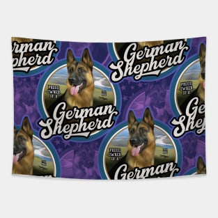 German Shepherd proud owner v2 Tapestry