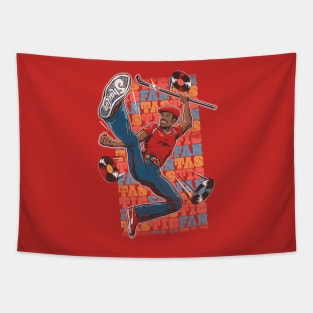 A Bad Mother F (RED) Tapestry
