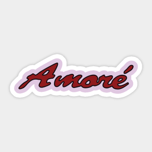 Amore Stickers for Sale