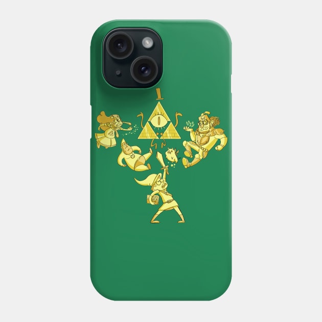 Legend of Mabel: The Ciphering Phone Case by johannamation