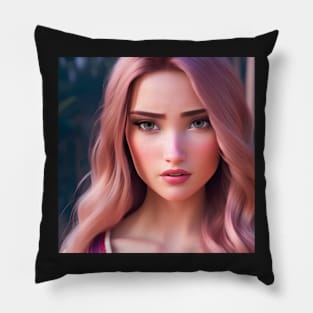 Portrait of a Woman Pillow