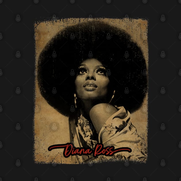 80s Classic Diana Ross by ArtGaul