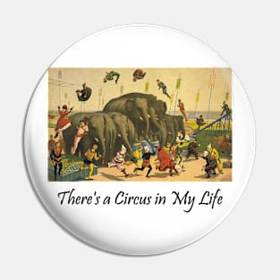 Elephant Acrobats Pin