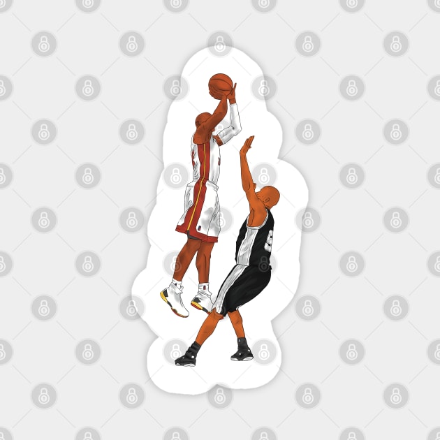 Ray Allen Magnet by SickSticksCo