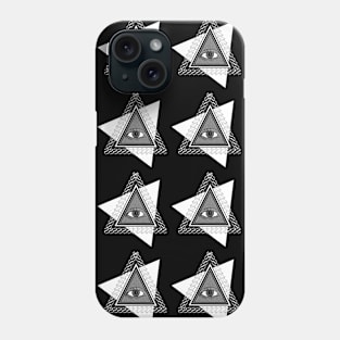 Vintage Eye Pattern Phone Case