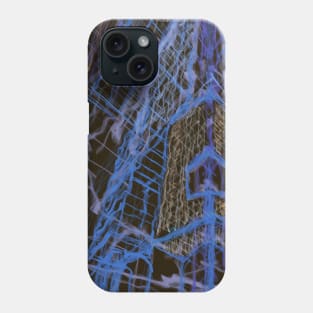 Fabulous and electric abstract lines. Phone Case