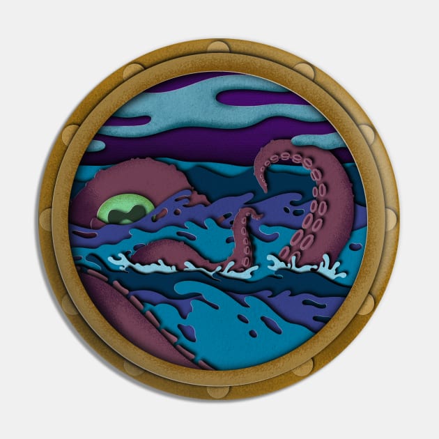 Rough Seas Pin by NoBonesNoProblem