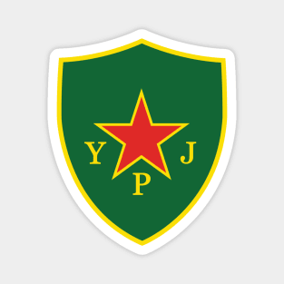 Kurdish Women's Defense Units YPJ Patch Magnet