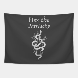 Hex The Patriarchy - Snake & Hand Tapestry