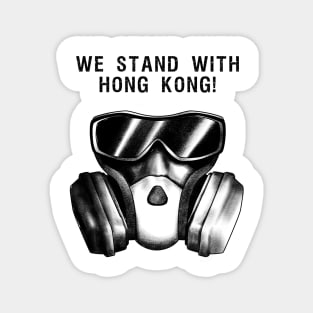 We Stand With Hong Kong Magnet