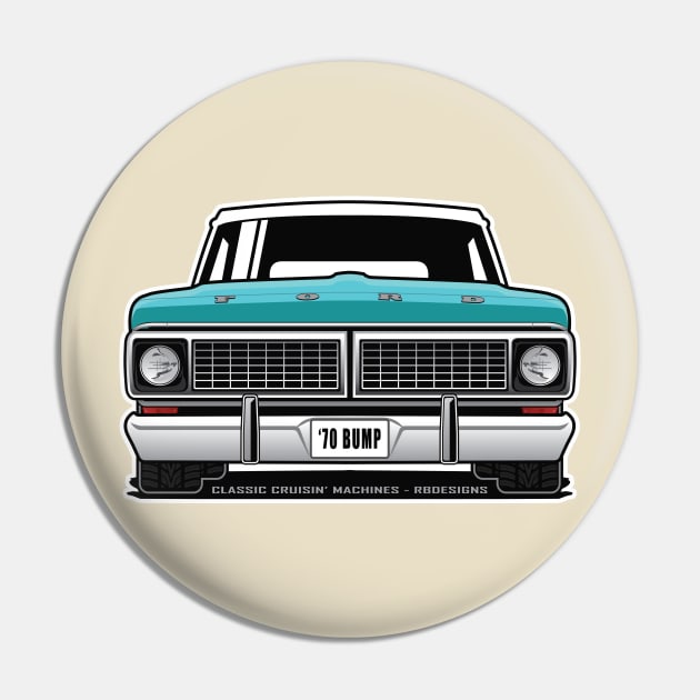 1970 Bumpside Truck Pin by RBDesigns