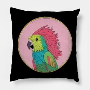 Beautiful Bright Parrot | Pillow