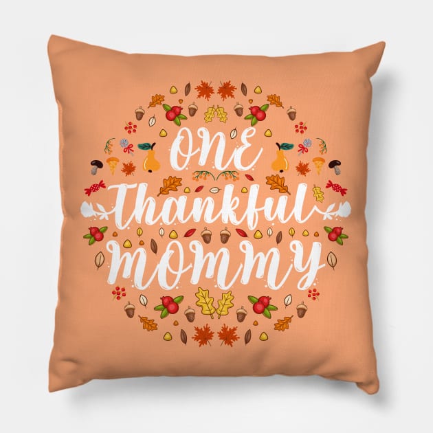 One Thankful Mommy Pillow by OFM