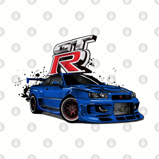 Nissan Skyline GT-R by aimey