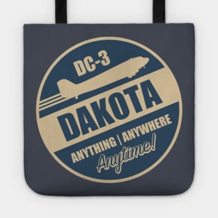 DC-3 Dakota (Small logo) Tote