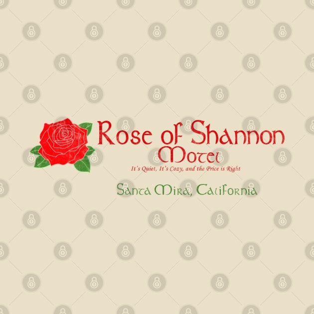 Rose of Shannon Motel Aged Logo by Sunshone1