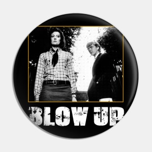 BlowUp's Artistic Whimsy Tee Inspired by the Photographic Puzzles and Fashionable Flourish of the Film Pin