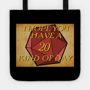 Dungeons & Dragons Nat 20 Tote