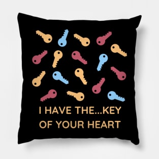 The Key For Your Heart Pillow