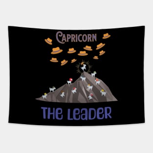 The characters of the zodiac: Capricorn Tapestry
