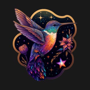 Hummingbird among the Stars T-Shirt