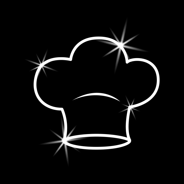 Chef Hat Silhouette by samshirts