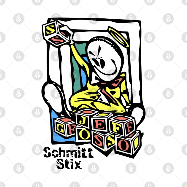 jeff grosso schmitt stick SS T-shirt by ANIMALLL