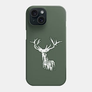 Forest within the Deer White Phone Case