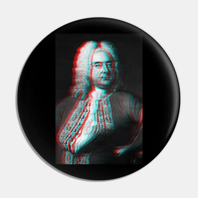 George Frideric Handel Pin by TheMusicophile