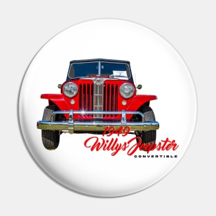 1949 Willys Jeepster Convertible Pin
