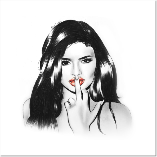 Kylie Jenner Line Art Print Printable Wall Art One Line - Etsy