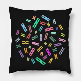 Human Colour Coded DNA (XY) Pillow