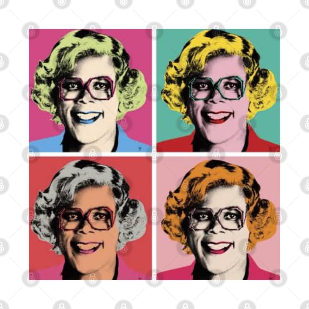 madea pop art vintage by angga108