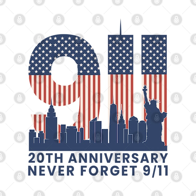 20th anniversary never forget 9 11 by moslemme.id