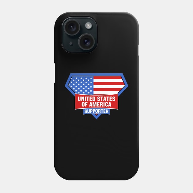 USA American Super Flag Phone Case by ASUPERSTORE