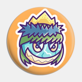 Cute Monster Head 7 Pin