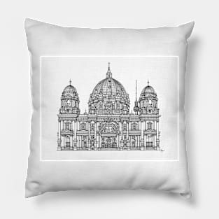 Berlin Dom Pillow