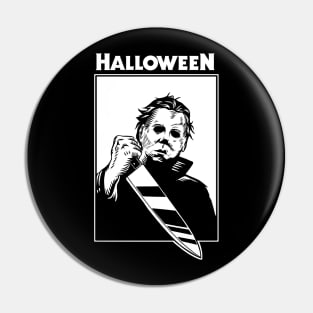 "The shape" John Carpenters Halloween Pin