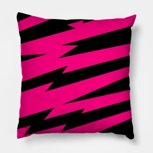 Pizzazz Pink Lightning Pillow